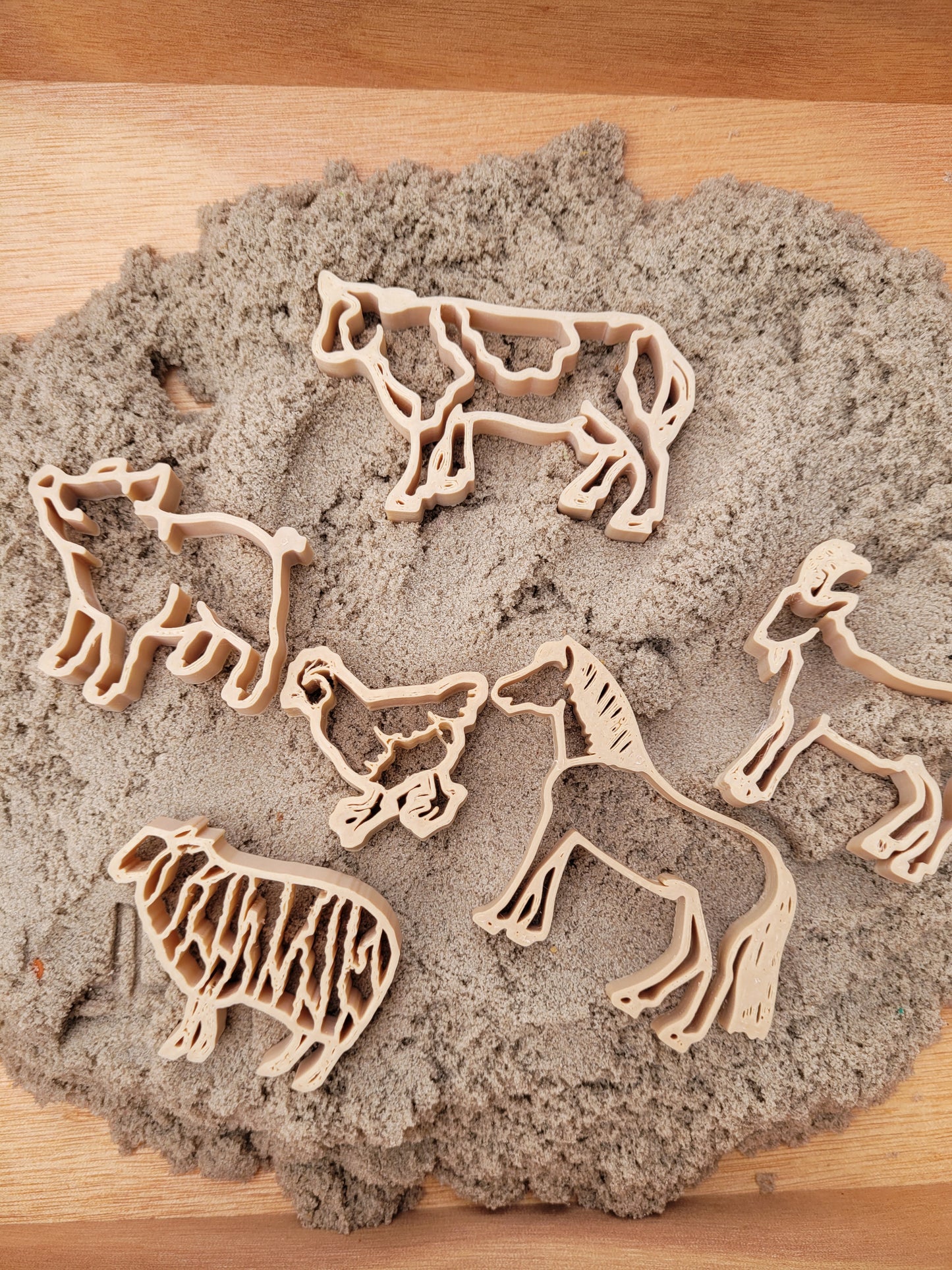 Grennn boerderijdieren uitstekers