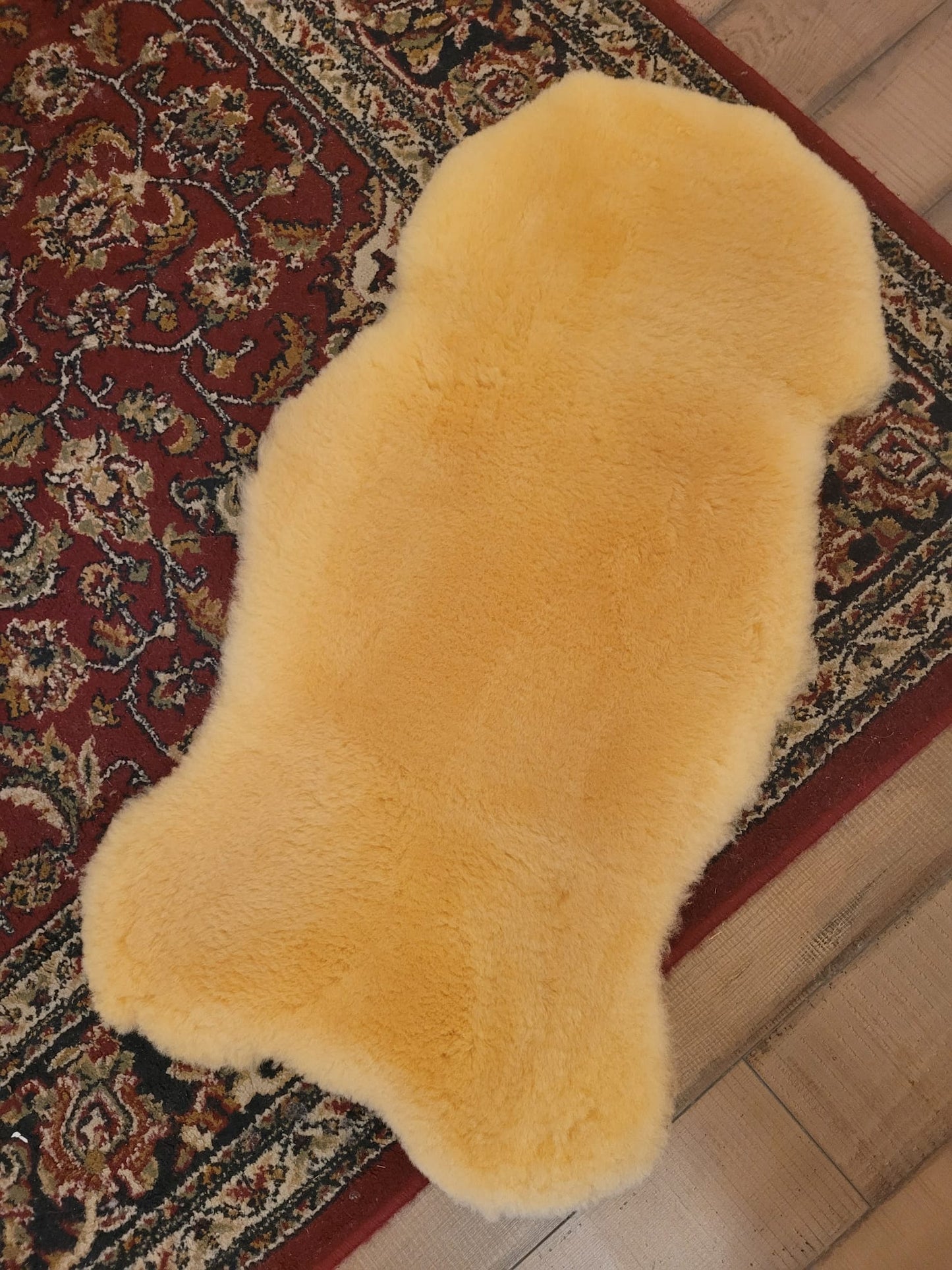 Medicinaal gelooide schapenvacht