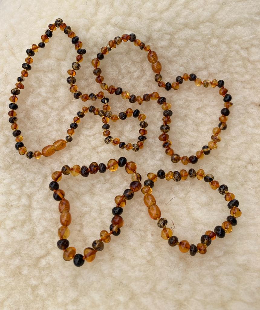 Barnsteen ketting baby