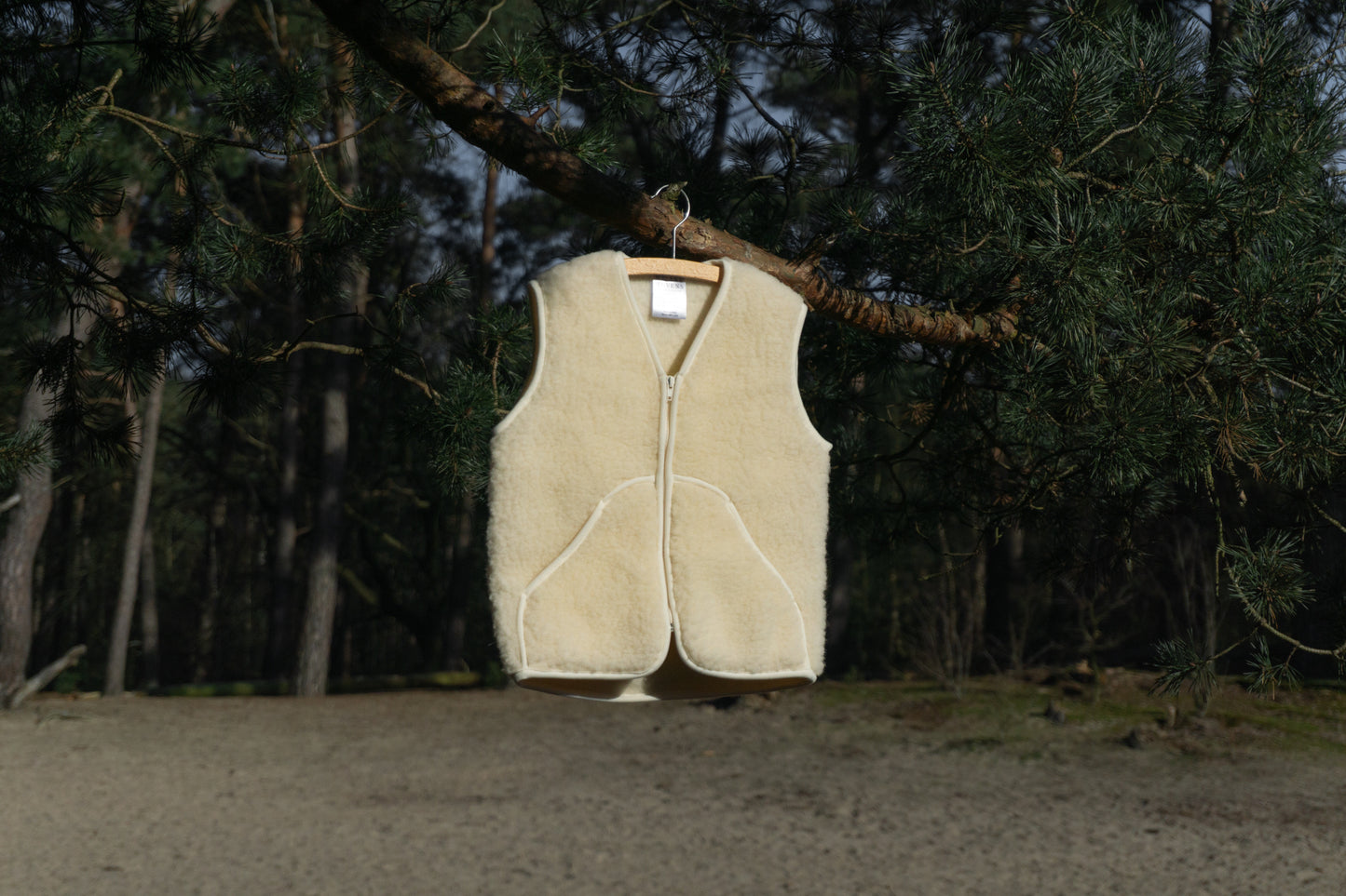 Bodywarmer - Cienki Flat White