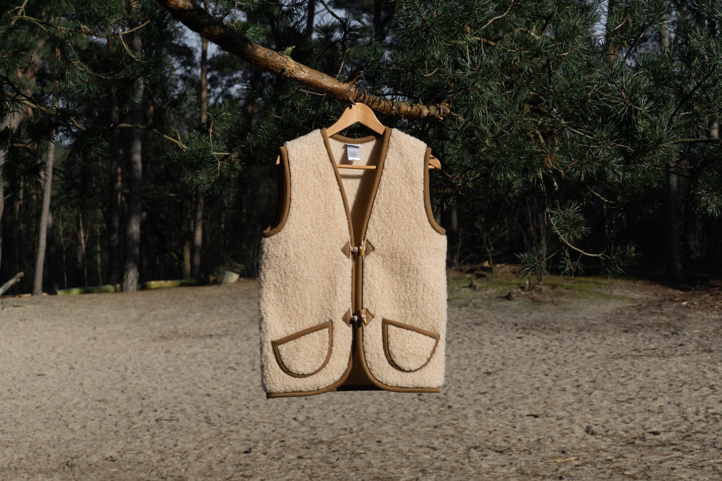 Bodywarmer - Flat White/Espresso