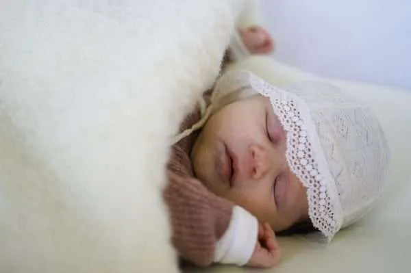 Wollen ledikantdeken