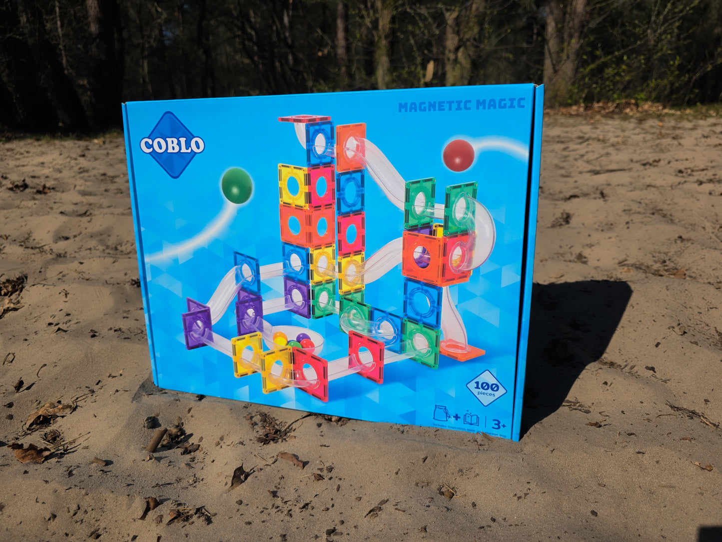 Coblo knikkerbaan 100 stuks