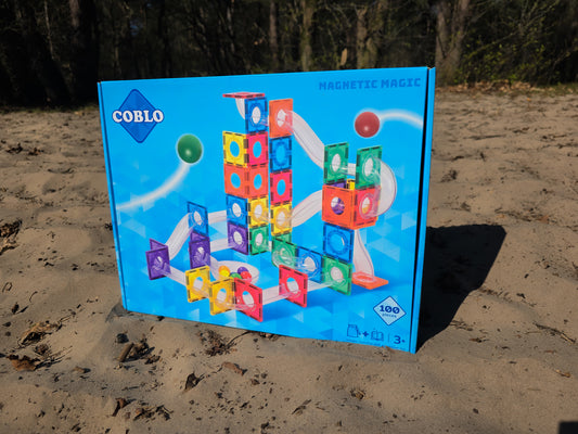 Coblo knikkerbaan 100 stuks