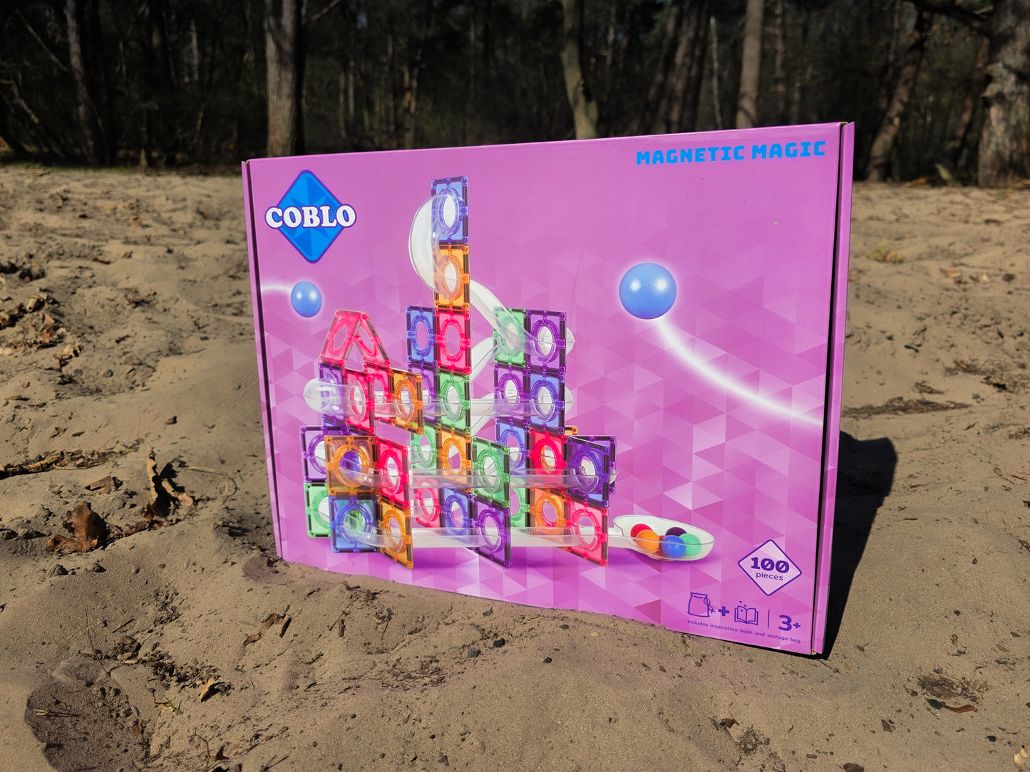 Coblo knikkerbaan 100 stuks