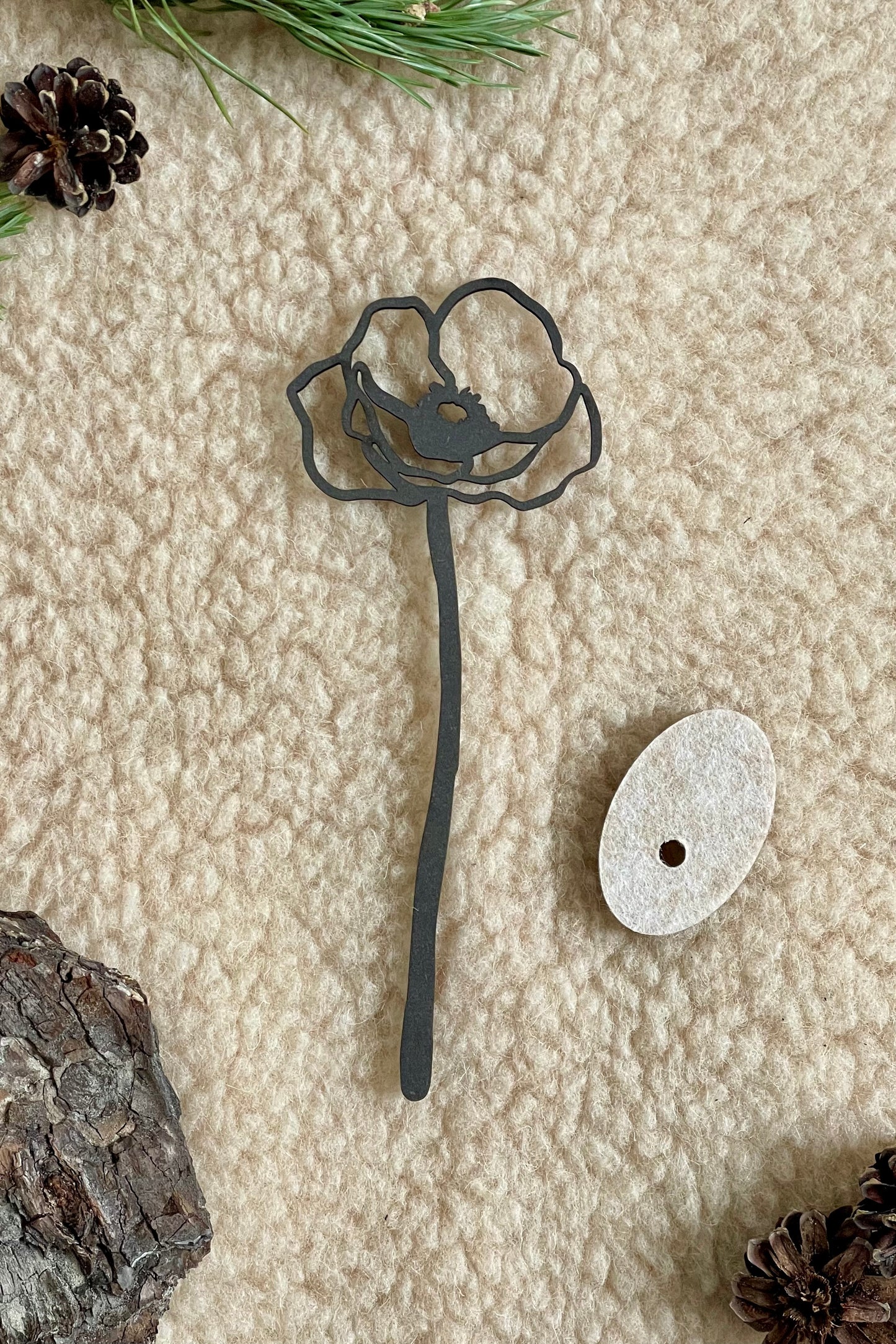 Geboortebloem - Augustus (Klaproos)