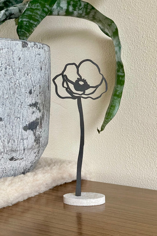 Geboortebloem - Augustus (Klaproos)