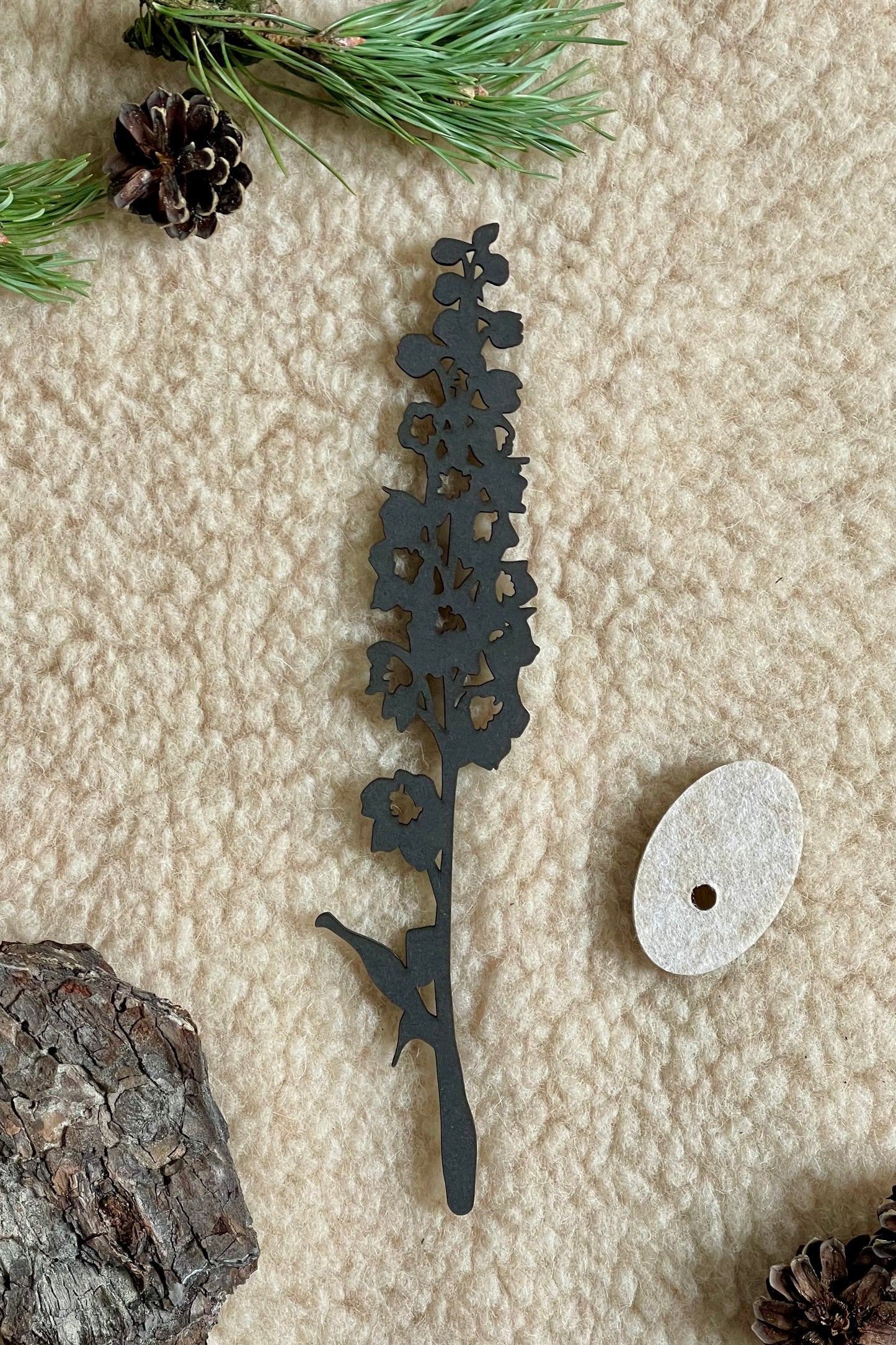 Geboortebloem - Juli (Ridderspoor)